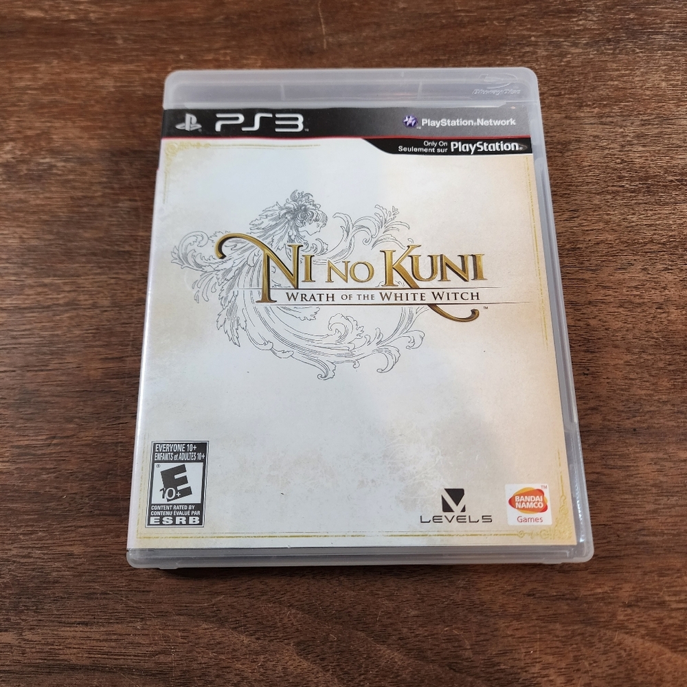 Sony Playstation 3 Ni No Kuni Wrath Of The White Witch PS3 Game CIB